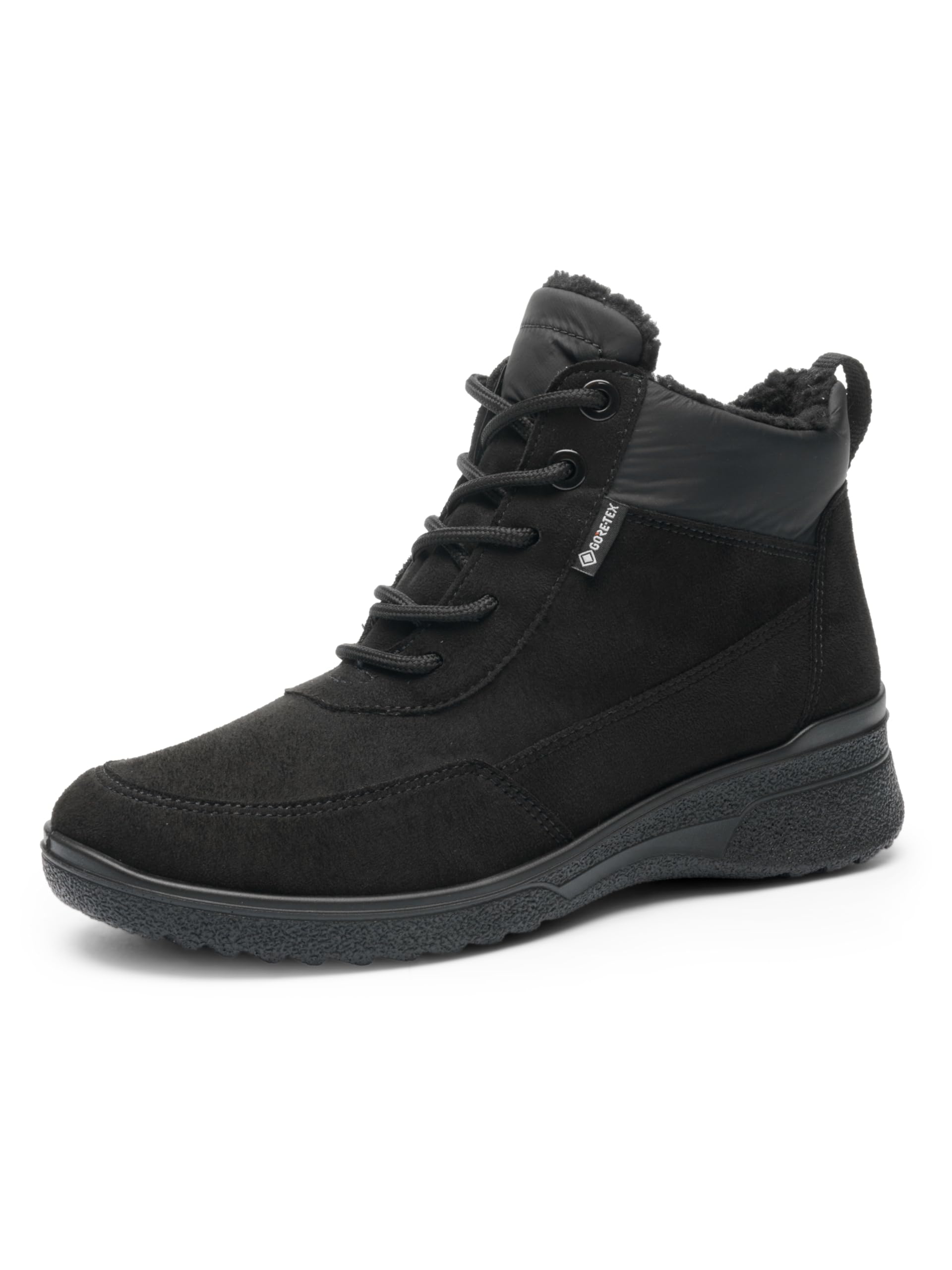 ARA Damen Stiefelette München schwarz,Graphit