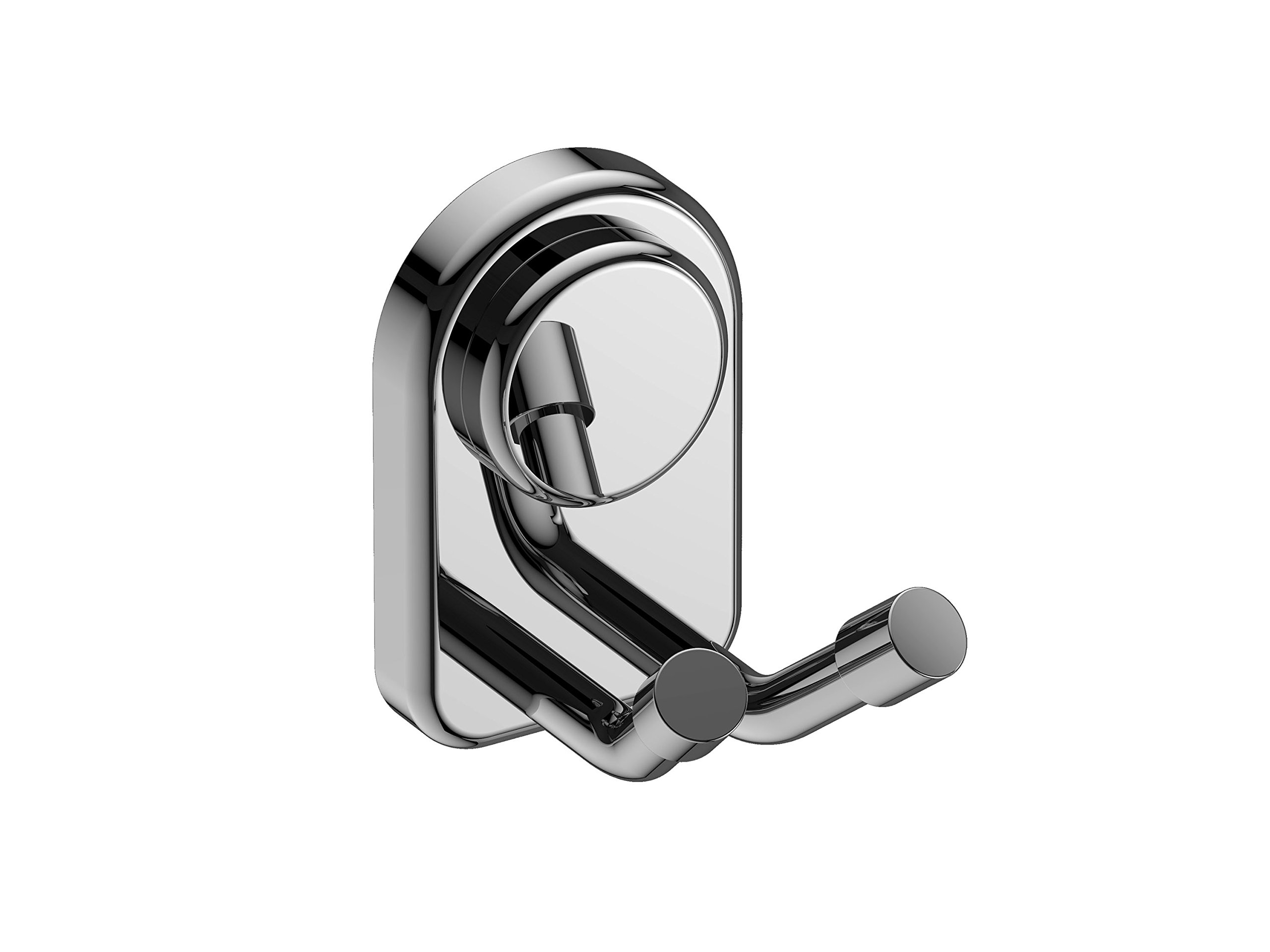 Amity Cute Bathroom Accessories Set (Pack of 5, Robe Hook, Soap Dish, Tumbler Holder, Napkin Ring, Towel Rod), Wall Mounted, 304 Grade Stainless Steel with Chrome Finish 3