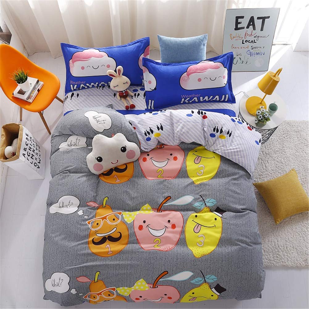Housse de couette microfibre et parure de lit chic pour chambre parentale cocooning