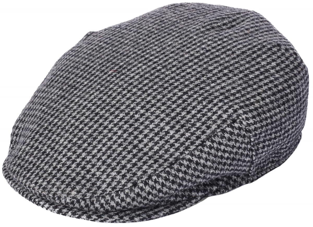 Failsworth Men's Checked 997 Norwich Flat Cap - Large (59Cm)
