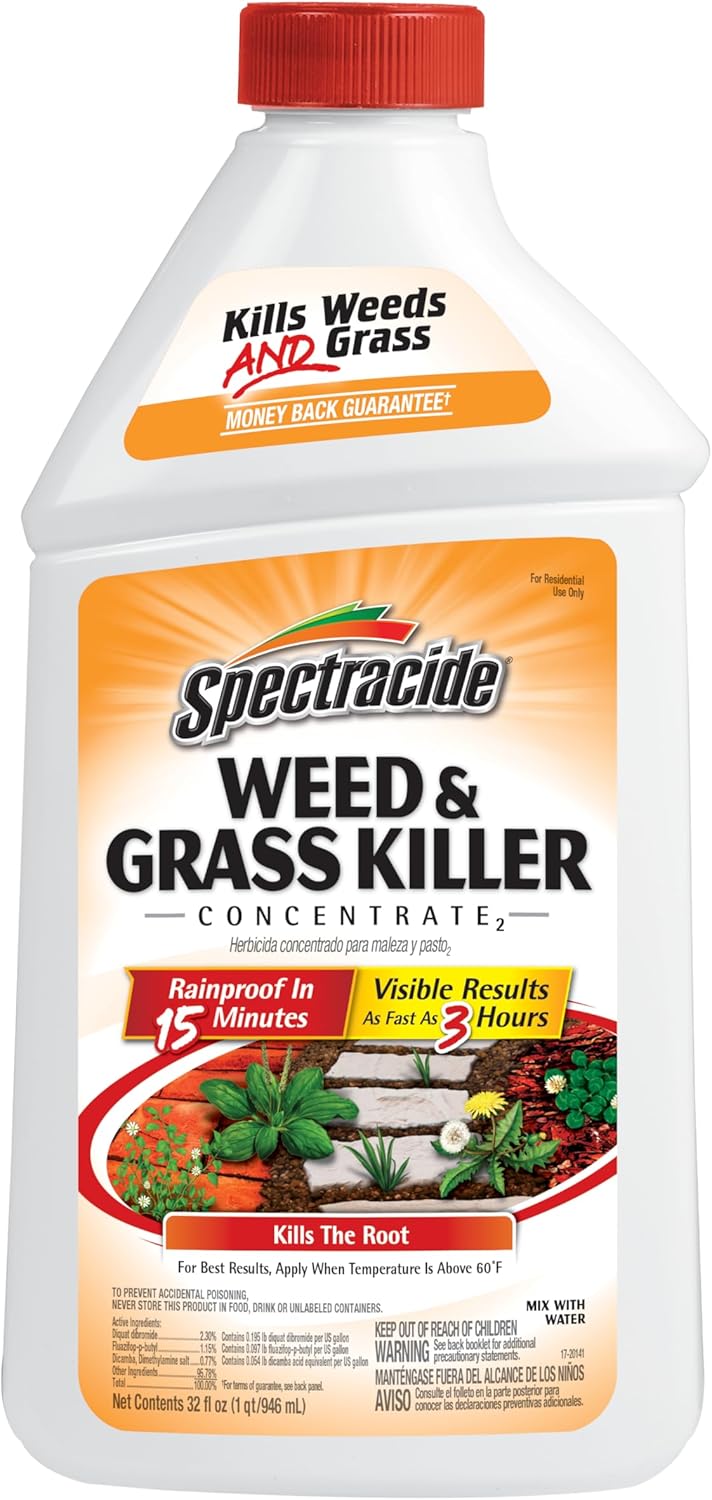 Spectracide Weed And Grass Killer Concentrate 32 Ounces