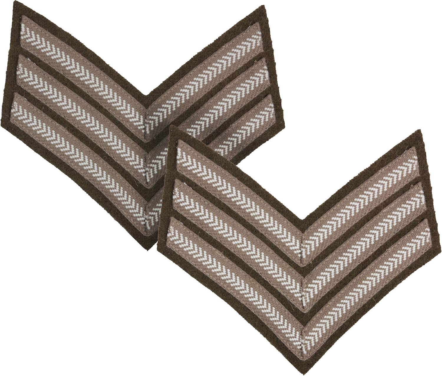 Replica WW2 British Rank Stripes - Sergeant