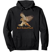 Red-Tailed Hawk Pullover Hoodie
