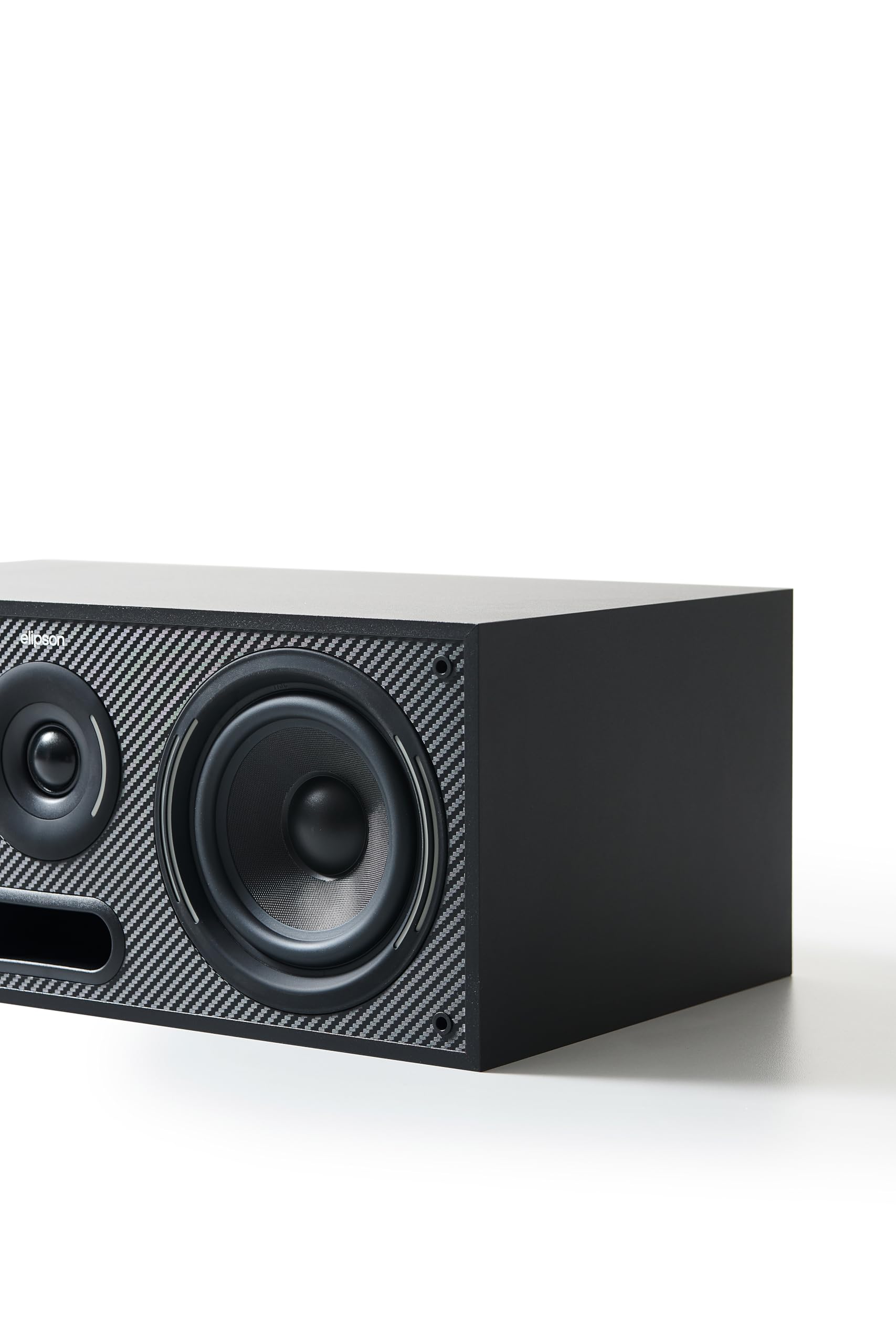 Elipson Enceinte Centrale Horus 10C - Finition Noir/Carbone
