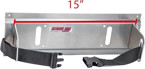 Miniatura 8 de Extreme Max 5001.6251 Tienda de campaña con toldo desplegable y soportes de almacenamiento y correas de seguridad ajustables para remolque cerrado y