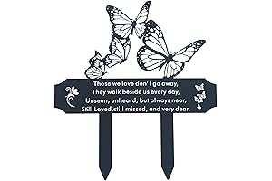 Memorial Grave Decorations – Butterfly Grave Marker