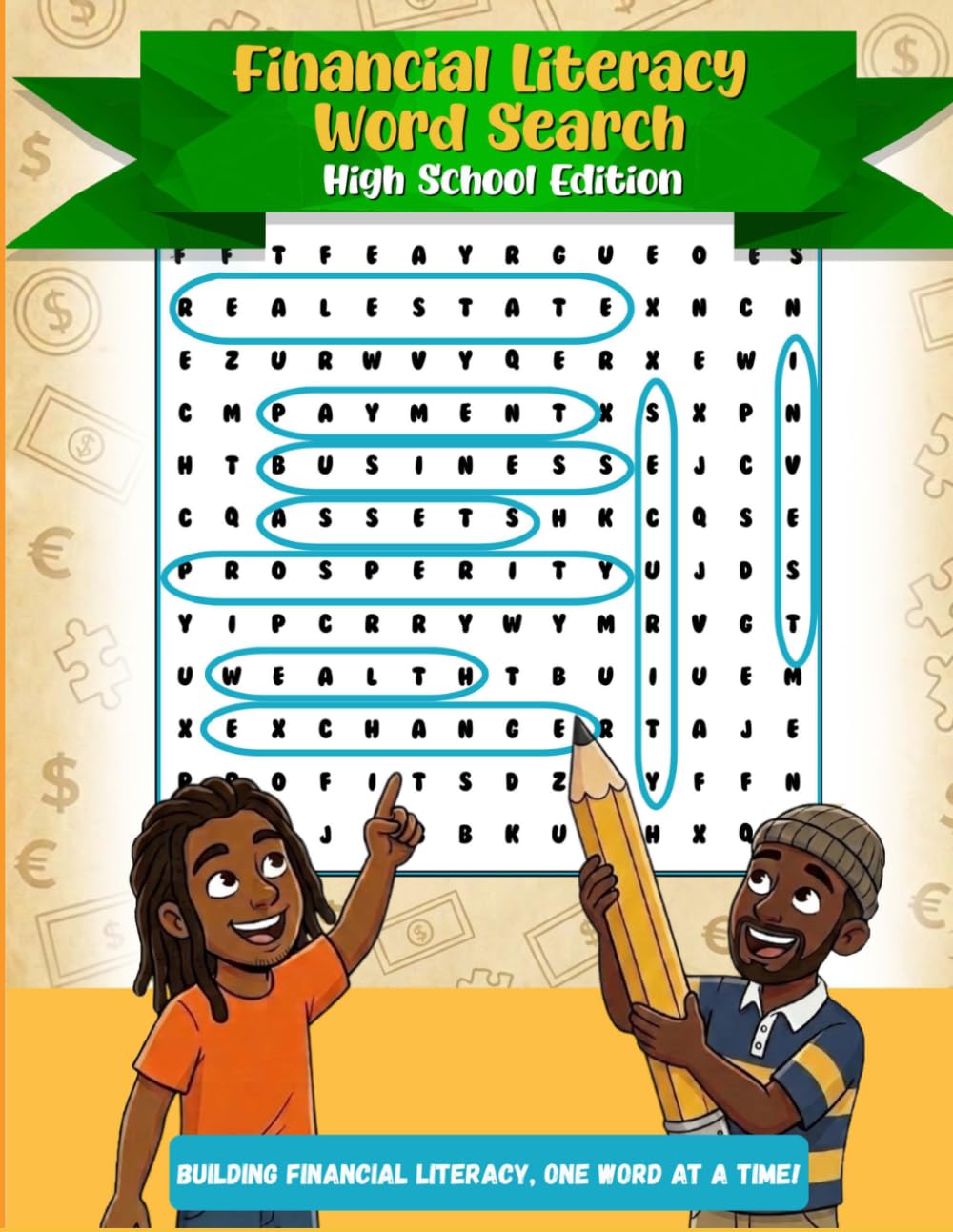 Financial Literacy Word Search: High School Edition