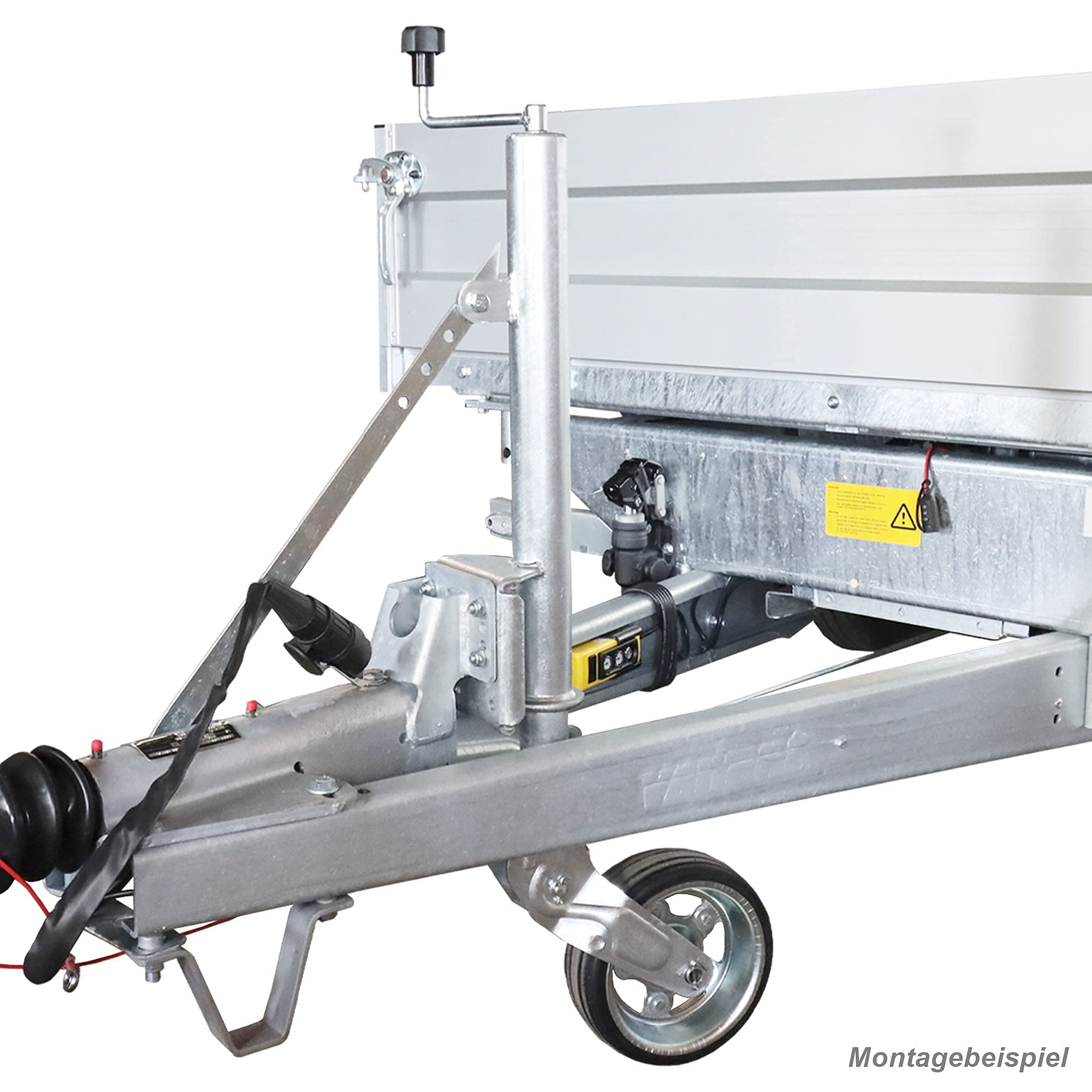 The Drive Automatik Anhänger-Stützrad Stützlast 500KG verlängerter Hub
