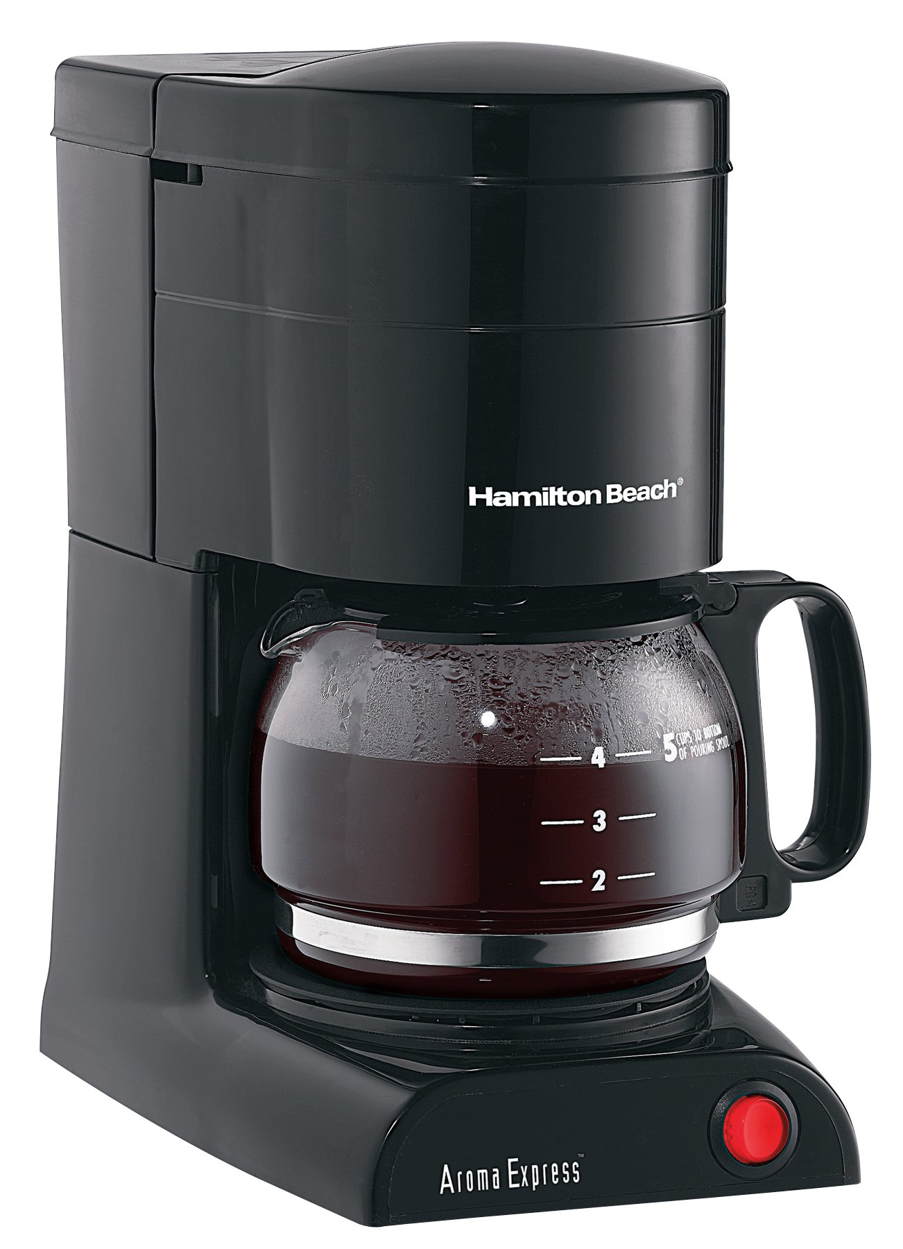 Hamilton Beach Aroma Express コーヒーメーカー5杯用 Hamilton Beach aroma Express 5 tazas, Negro, 1 : Amazon.com.mx