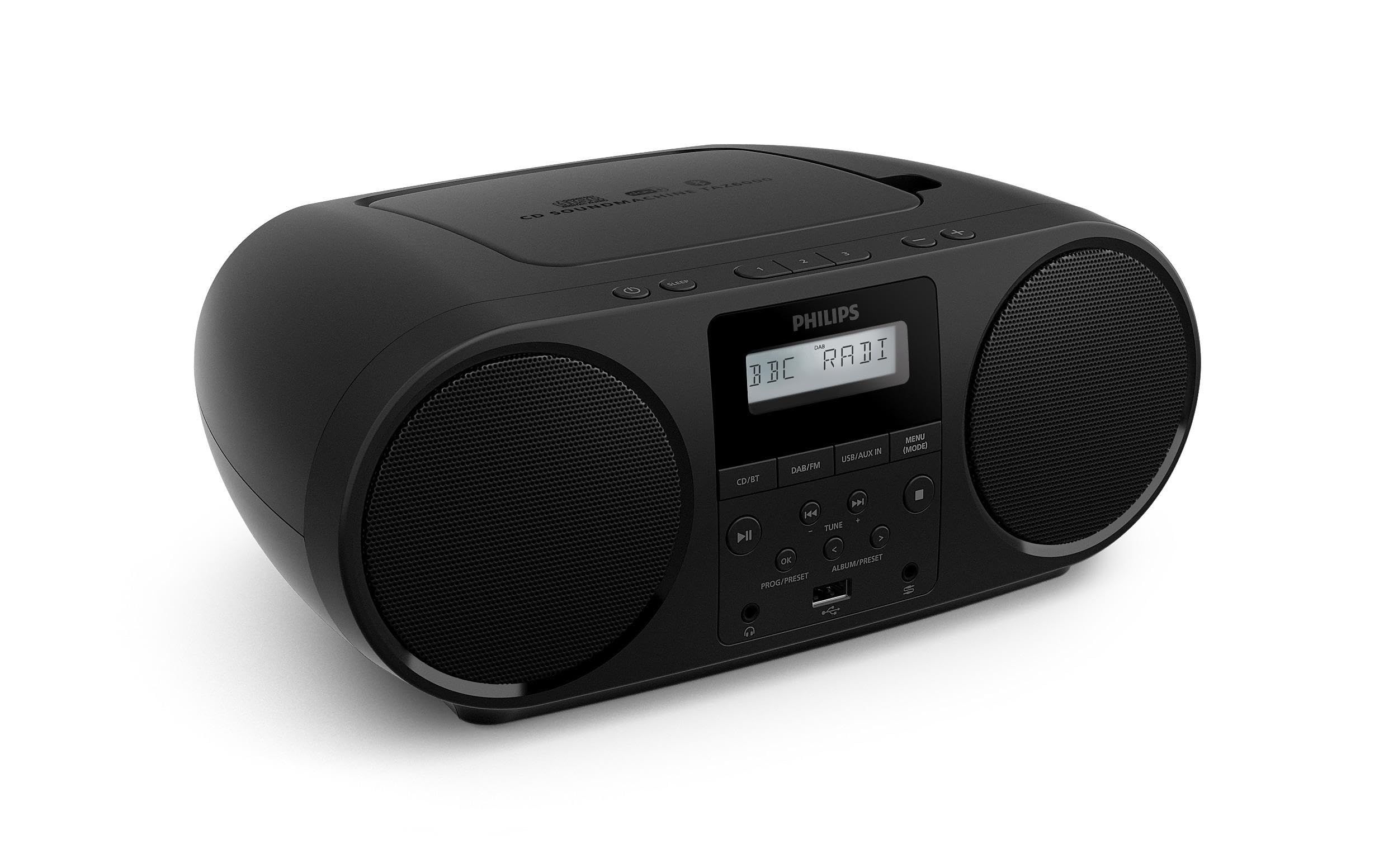 Amazon.com: PHILIPS TAZ6000 All-in-One CD Player with DAB+/FM