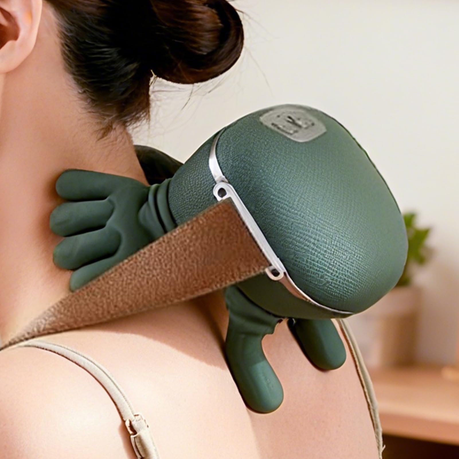Siasoo Neck Massager, Masajeador Para Espalda Y Cuello,3D Massager With 3-Speed Adjustment, Electric For Full Body Comfort, Gift For Women Men Parents