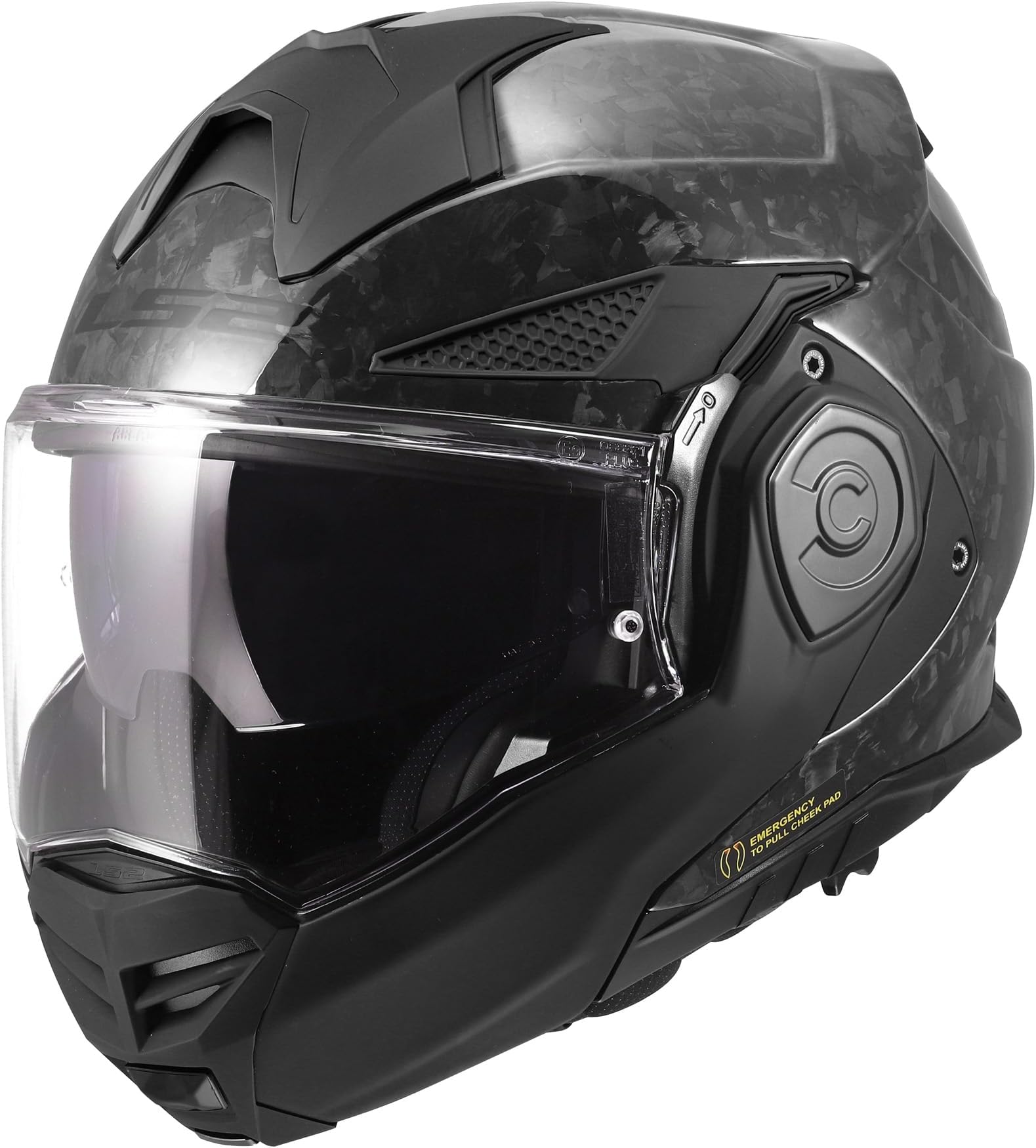 LS2 Helmets Advant X Carbon Modular Helmet