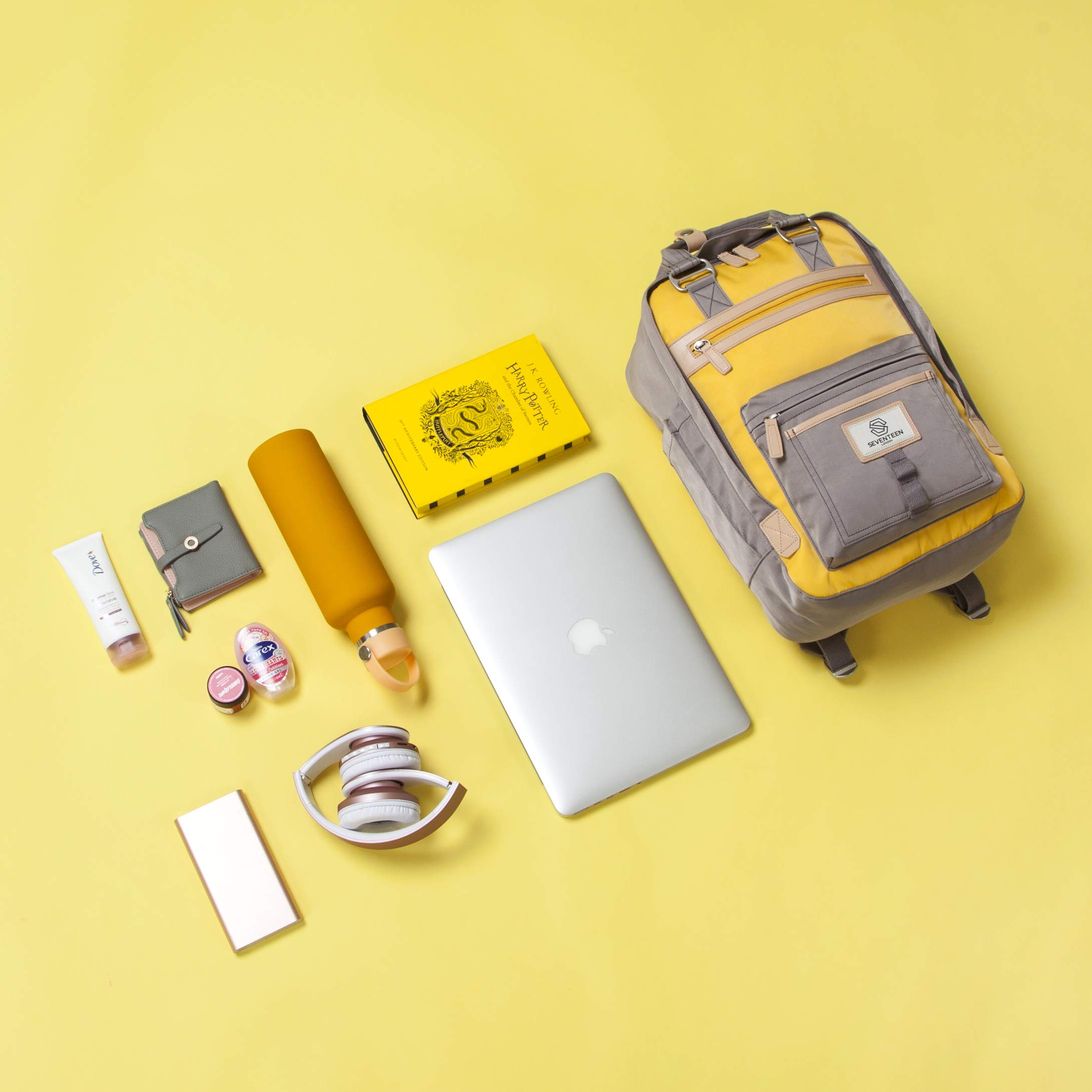 SEVENTEEN LONDON – Moderner, einfacher und unisex ‘Wimbledon’ Rucksack mit einem klassischen Design im Skandi-Stil – perfekt für 13-Zoll-Laptops