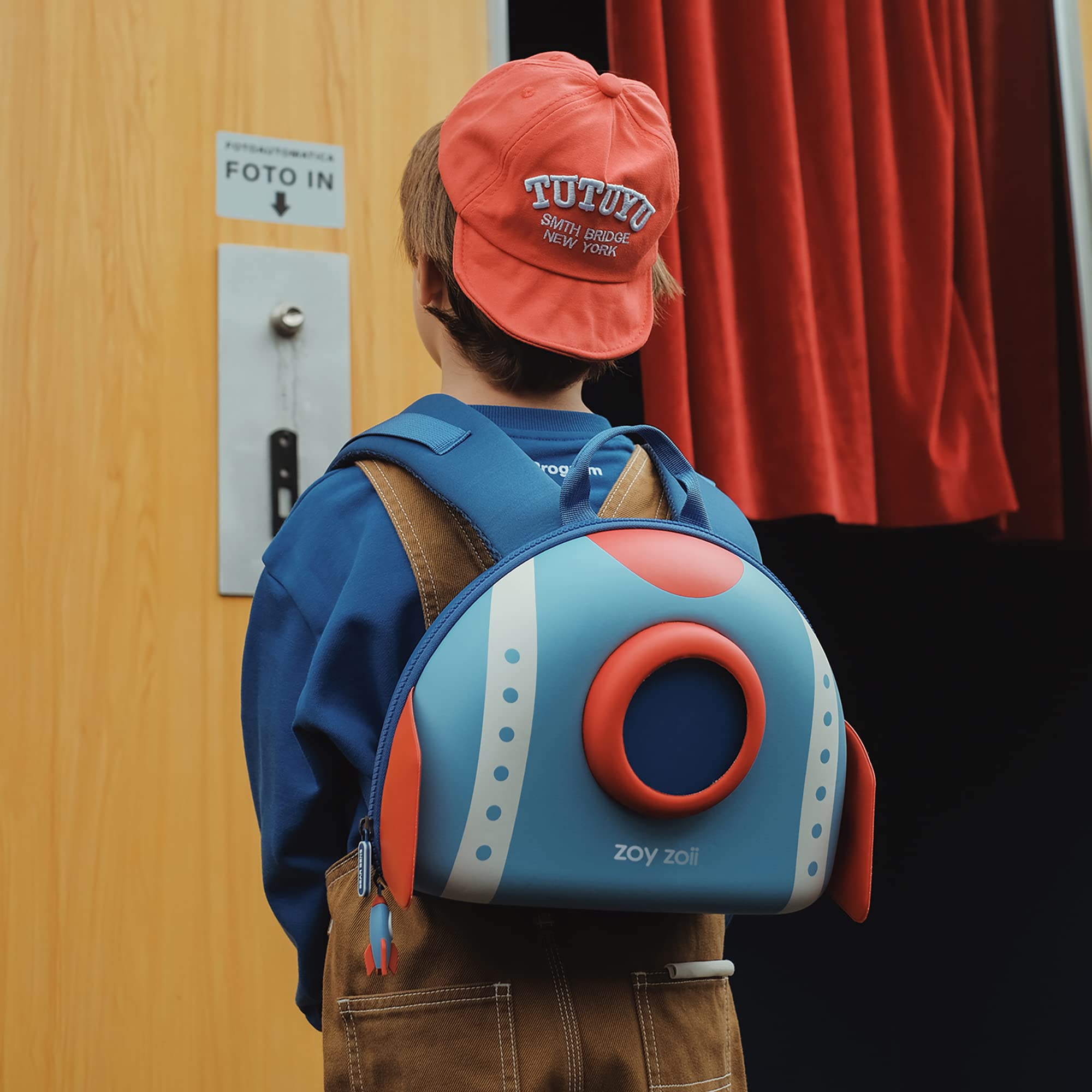 Zoyzoii Zaino per Bambini - Zaino Asilo Bambino Animale Scuola Borsa Zainetto Bambina da 2 a 8 Anni Idee Regalo per Ragazza e Ragazzo per Compleanno,Nuovo Semestre,Viaggi