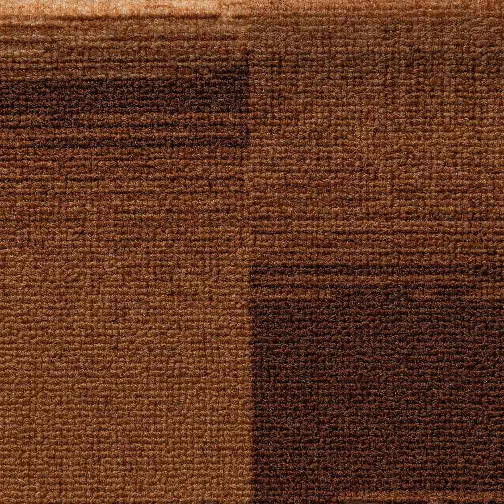 Samoprzylepne maty na schody brązowe, 5 szt. 65 x 21 x 4 cm, z poliamidu, antypoślizgowe i tłumiące dźwięki, na schody, korytarz, wejście, do domu i mieszkania