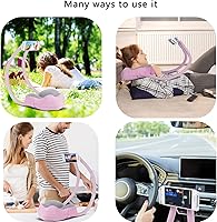 Vista 7 de AIMI Soporte para teléfono con almohada para el cuello, soporte para teléfono celular, adecuado para el hogar, viajes, al aire libre, comodidad