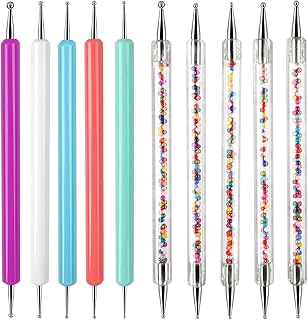 BQAN 10pcs Dotting Tools Set for Nail Art, Art Dot Tools Embossing Stylus for Painting