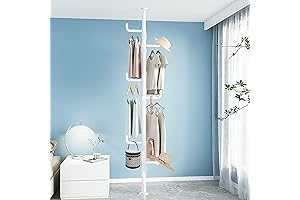 Easy to Setup Tension Pole Plant Stand