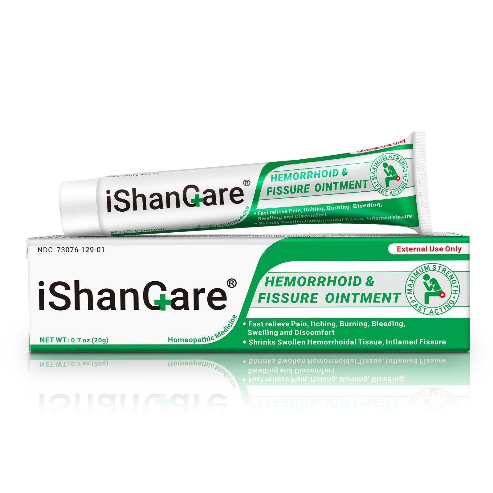 Buy Hemorrhoid Treatment Cream iShanCare, Treatment for Pain, Burning