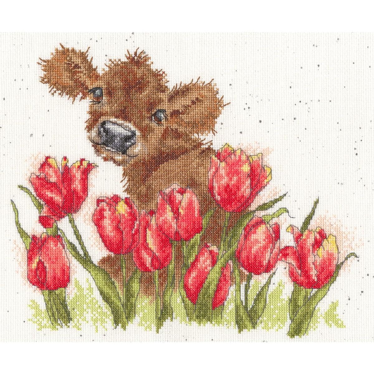 Bothy Threads Clear Counted Cross Stitch Kit - Bessie