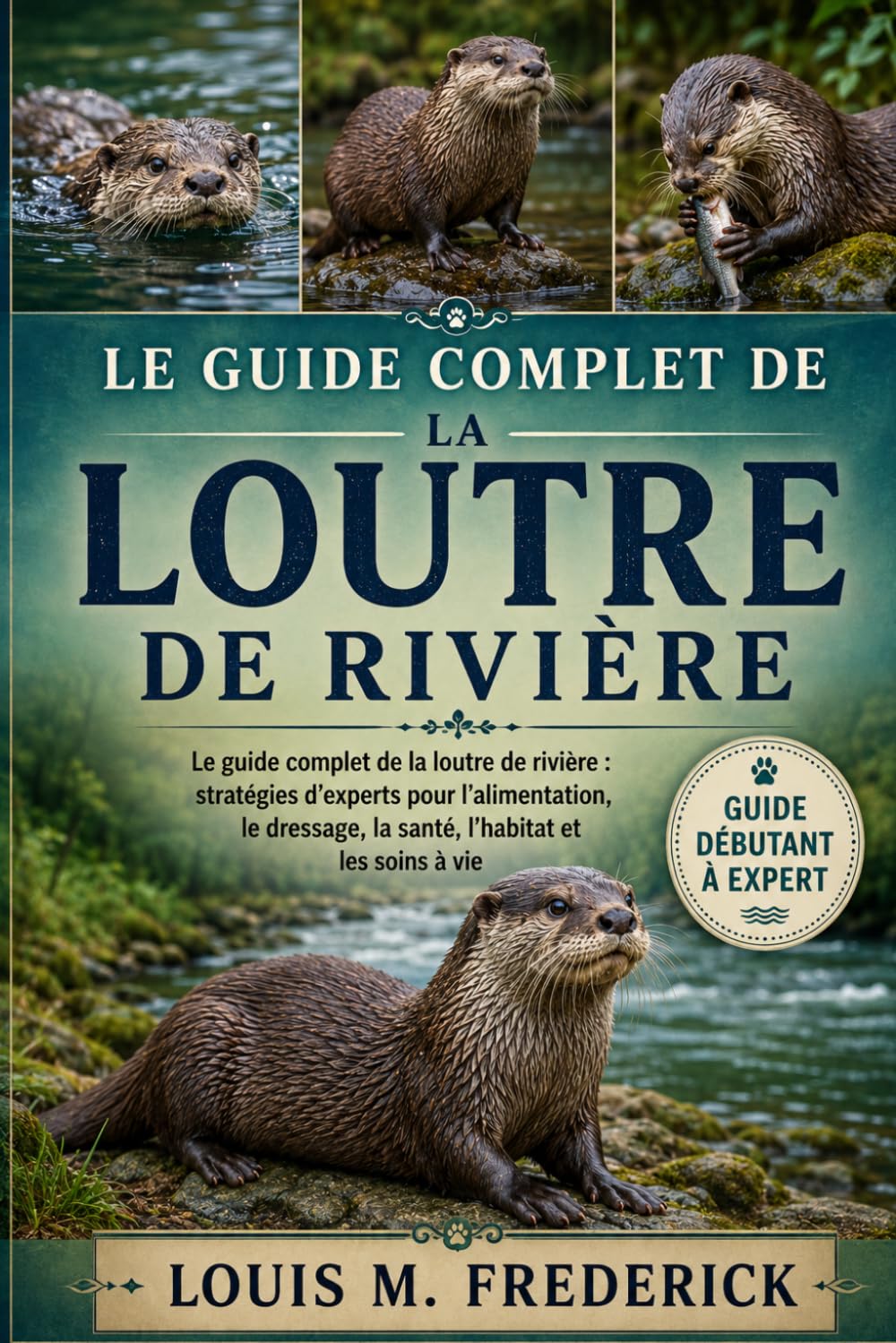 LE GUIDE COMPLET DE LA LOUTRE DE RIVIÈRE: Le guide complet de la loutre de rivière : stratégies d’experts pour l’alimentation, le dressage, la santé, l’habitat et les soins à vie