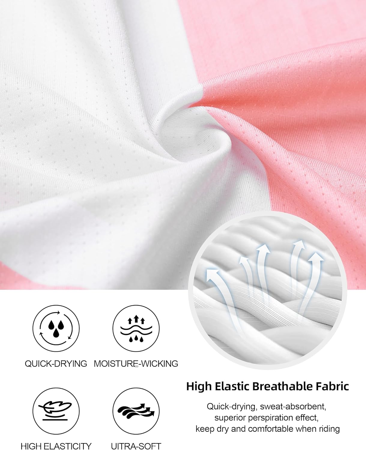 LAMEDA Men's Cycling Jersey Breathable Lightweight Bike Jersey for Men Cycling Short Sleeve Elastic Road Bike Shirt - Image 5