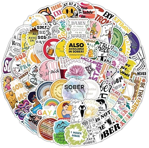 Miniatura 10 de Paquete de 100 calcomanías estéticas para niñas del centro de la ciudad, calcomanías holográficas estéticas, calcomanías de vinilo impermeable con