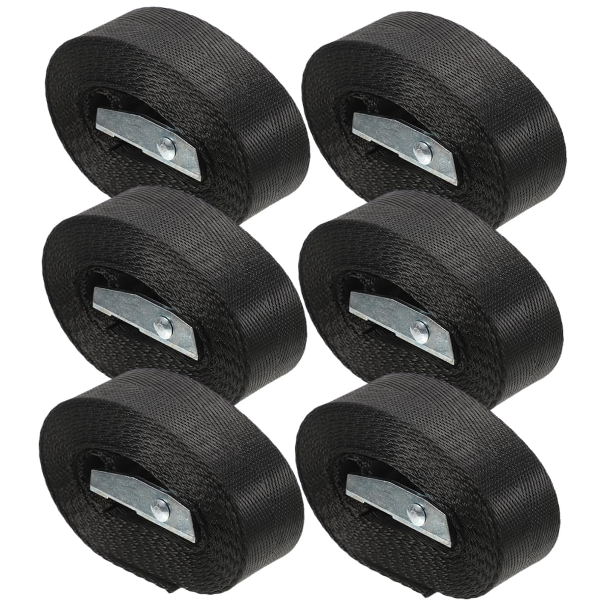 PartyKindom Kayak Roof Rack Straps 6pcs Bungee Cords Cam Buckle Straps 6.5ft for Canoes Sups Trucks Outdoor Cargo