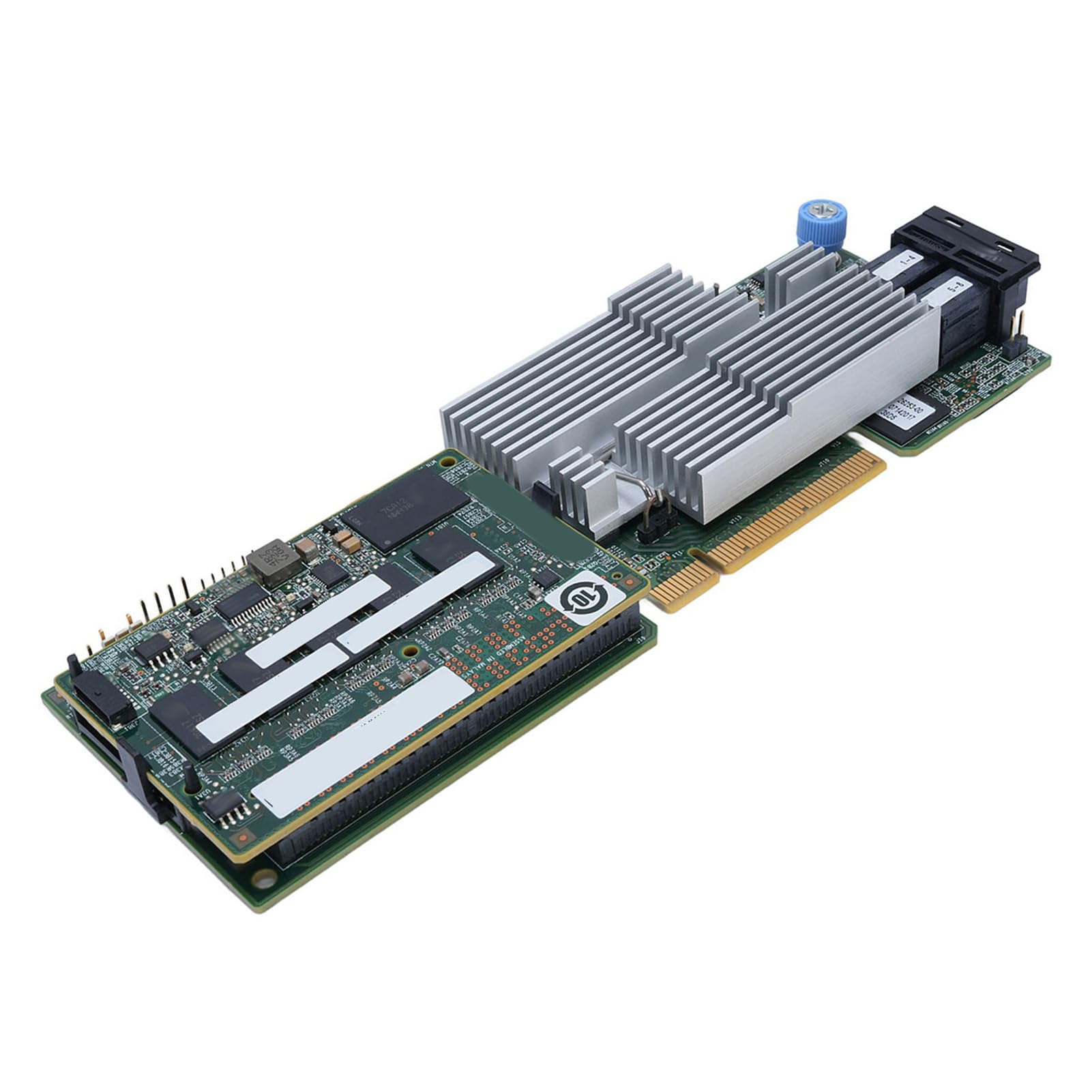 Jectse Karta Kontrolera SAS, szybkość Przesyłania Danych 12 Gbit/s, pamięć Podręczna 1 GB, 8 Portów Wewnętrznych z 2 Złączami SFF8643, Obsługa JBOD 0 1 10 5 6 50 60, dla Serwera