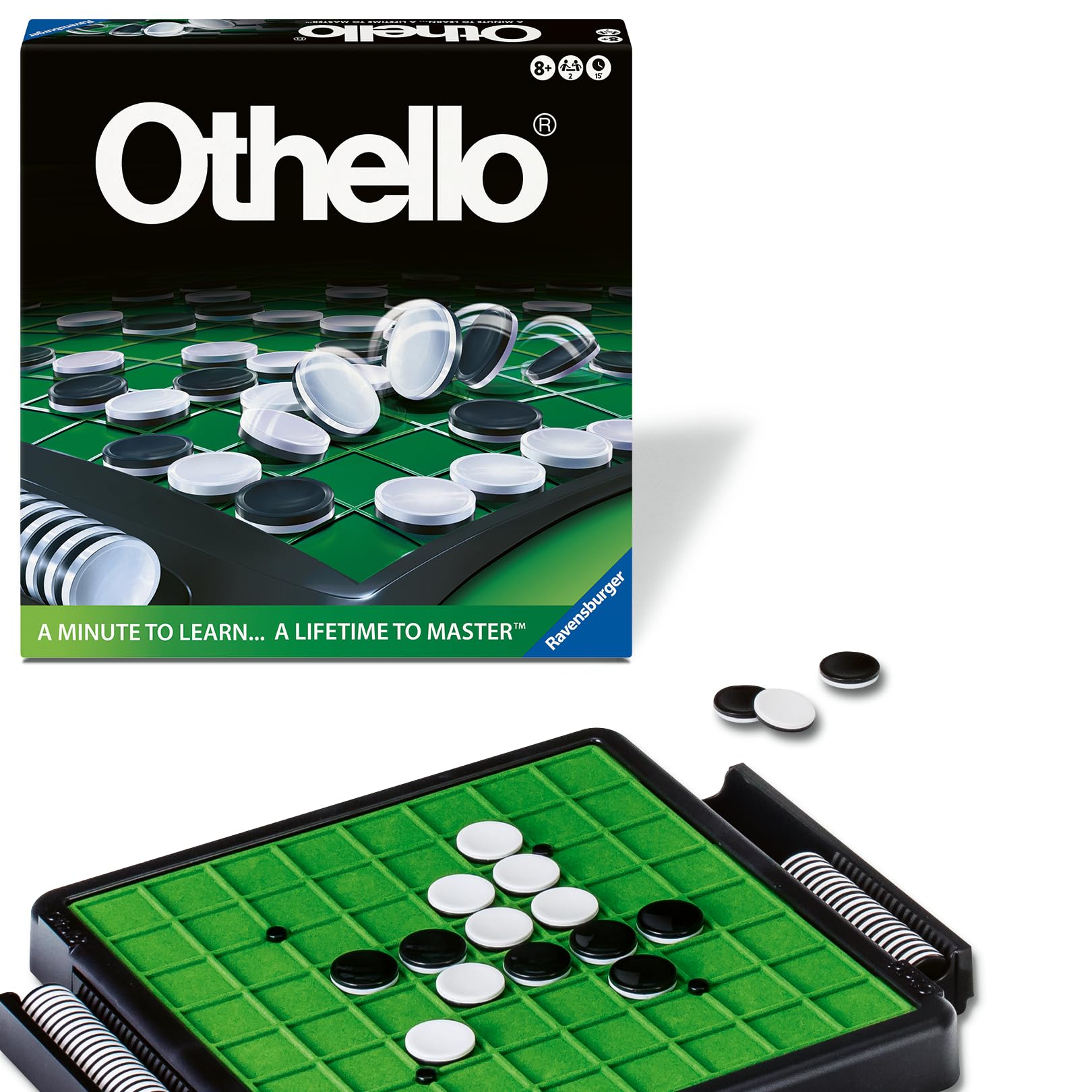 Othello® Classic Family and 2-Player Game for Ages 8 and Up