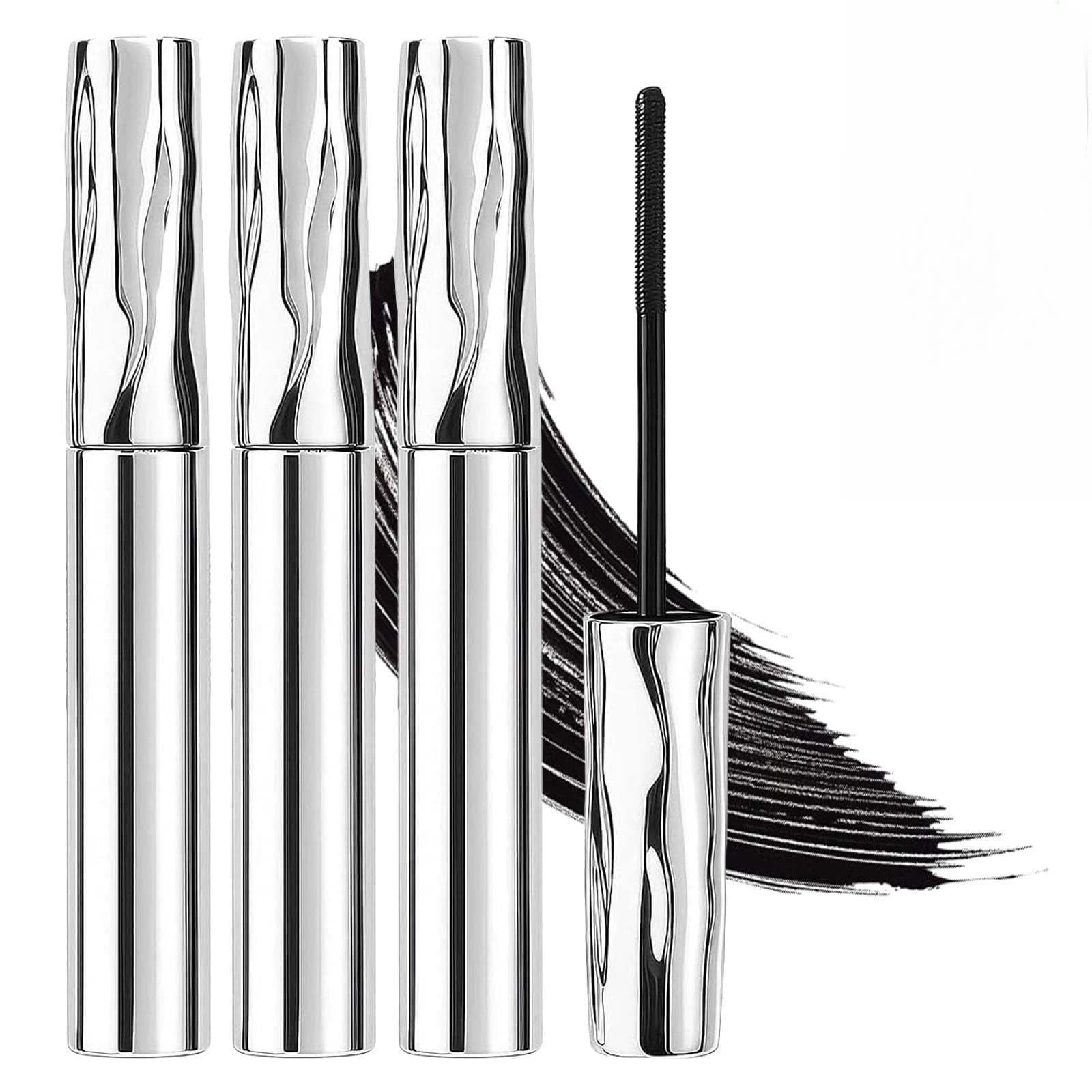3Pcs Tubing Mascara Eyelash Primer, Waterproof Quick Drying Curling Mascara, No Flaking, Sweat-Proof, Natural And Non-Smudged Eyelash Primer
