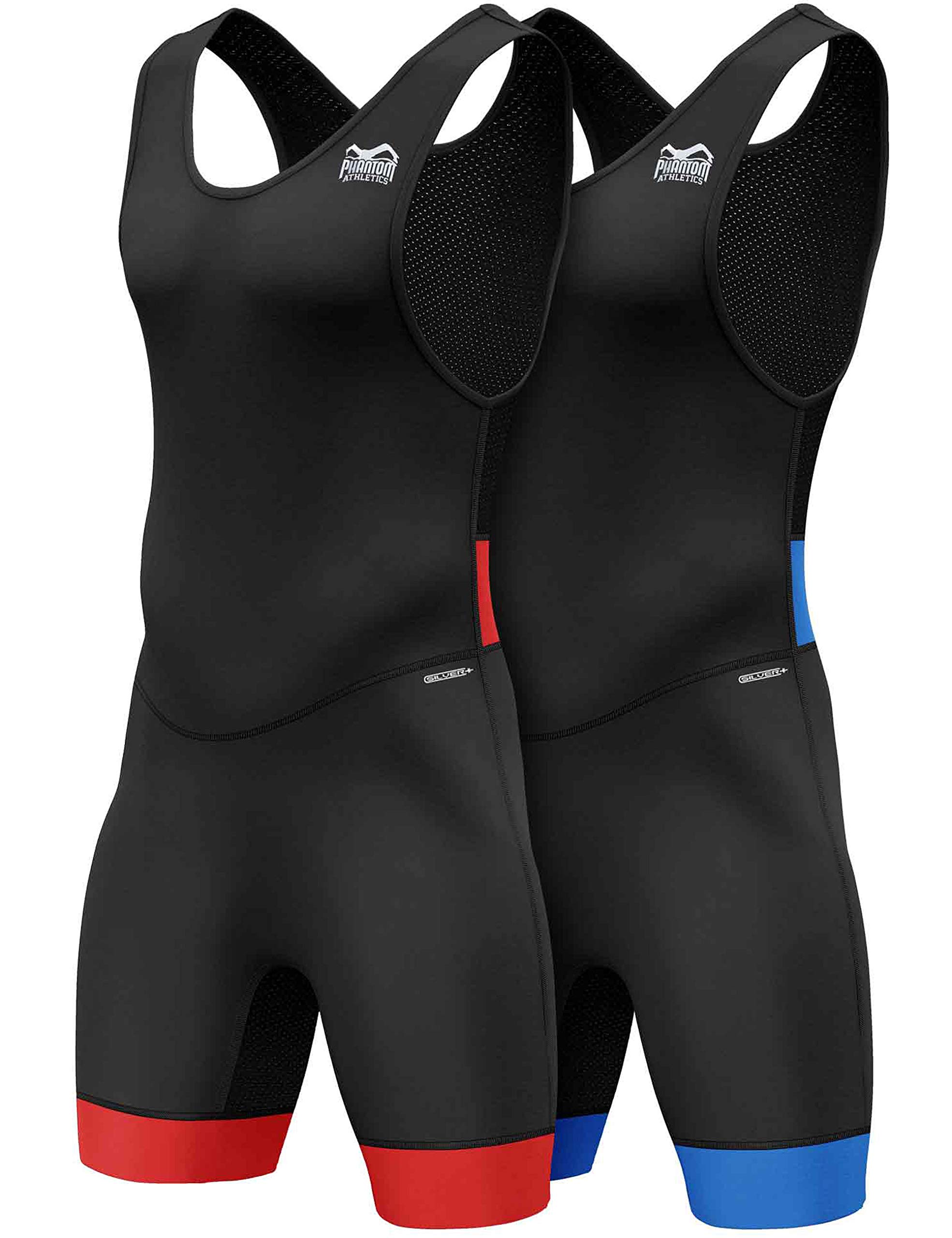 Maglia Da Wrestling Phantom Storm Ringer - Uomo, Compressione, Tecnologia Silverplus