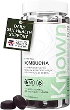 Known Tasty Kombucha Gummies - Apple Cider Vinegar, Gut-Friendly Bacteria & B Vitamins - Natural Apple Flavour - 60 Vegan Gummies, 1 Month Supply