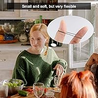 Vista 4 de Lazos para el cabello para niños, bandas elásticas para el cabello para niños pequeños y niñas, bandas para el cabello pequeñas sin costuras