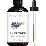 Brooklyn Botany Lavender Essential Oil - Huge 4 Fl Oz - 100% Pure and Natural - Premium Grade with Dropper - for Aromatherapy and Diffuser