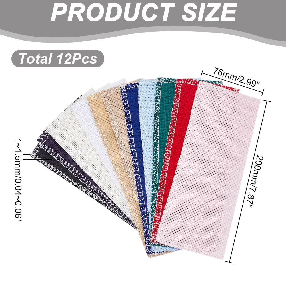 arricraft 24 Pcs Blank Cross Stitch Bookmark - Image 2
