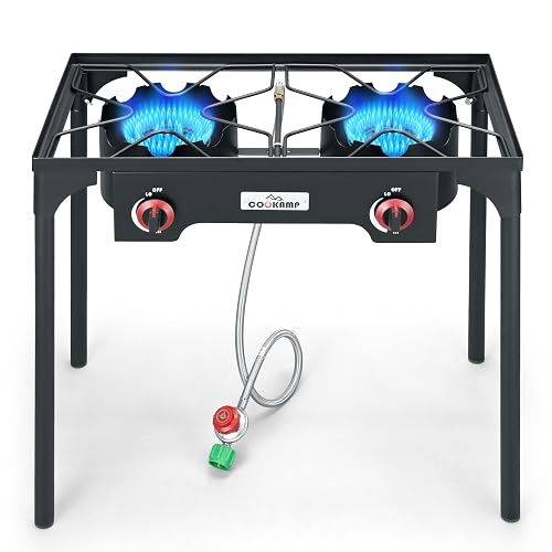 COOKAMP High Pressure Double Propane Burner