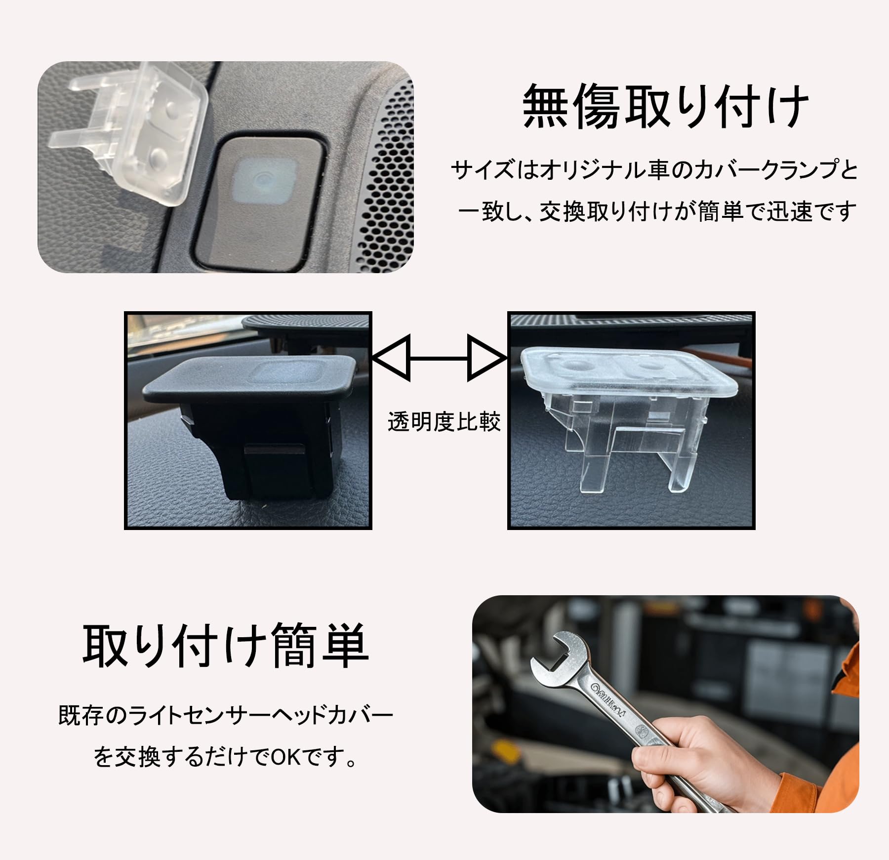 Amazon | Oattun オートライトセンサー ホンダ用 オートライト感度調整