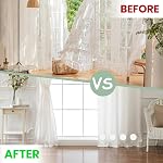YixangDD 8 Pack Shower Curtain Weights, Rubber Covered Magnetic Curtain Weights, Shower Magnets for Curtain Liner Prevent from Blowing Around, Work for Drapery, Flag, Tablecloth (4 Pairs)