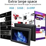 7 inch Tablet, Android Tablet PC, 32GB Storage 4GB RAM Tablets Quad Core Processor Android Tablet PC 2MP+5MP Dual Camera 3000mAh Battery, WiFi Bluetooth 7 inch LED IPS Compatible Computer Tablets.