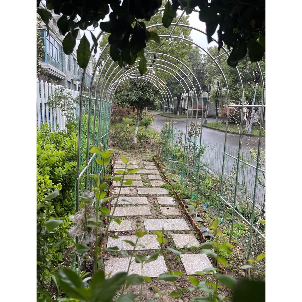 Treillis de jardin résistant aux intempéries (230 cm/240 cm) - Support pour plantes grimpantes d'extérieur - Idéal pour les vignes et les plantes grimpantes - Divers (120 à 350 cm)