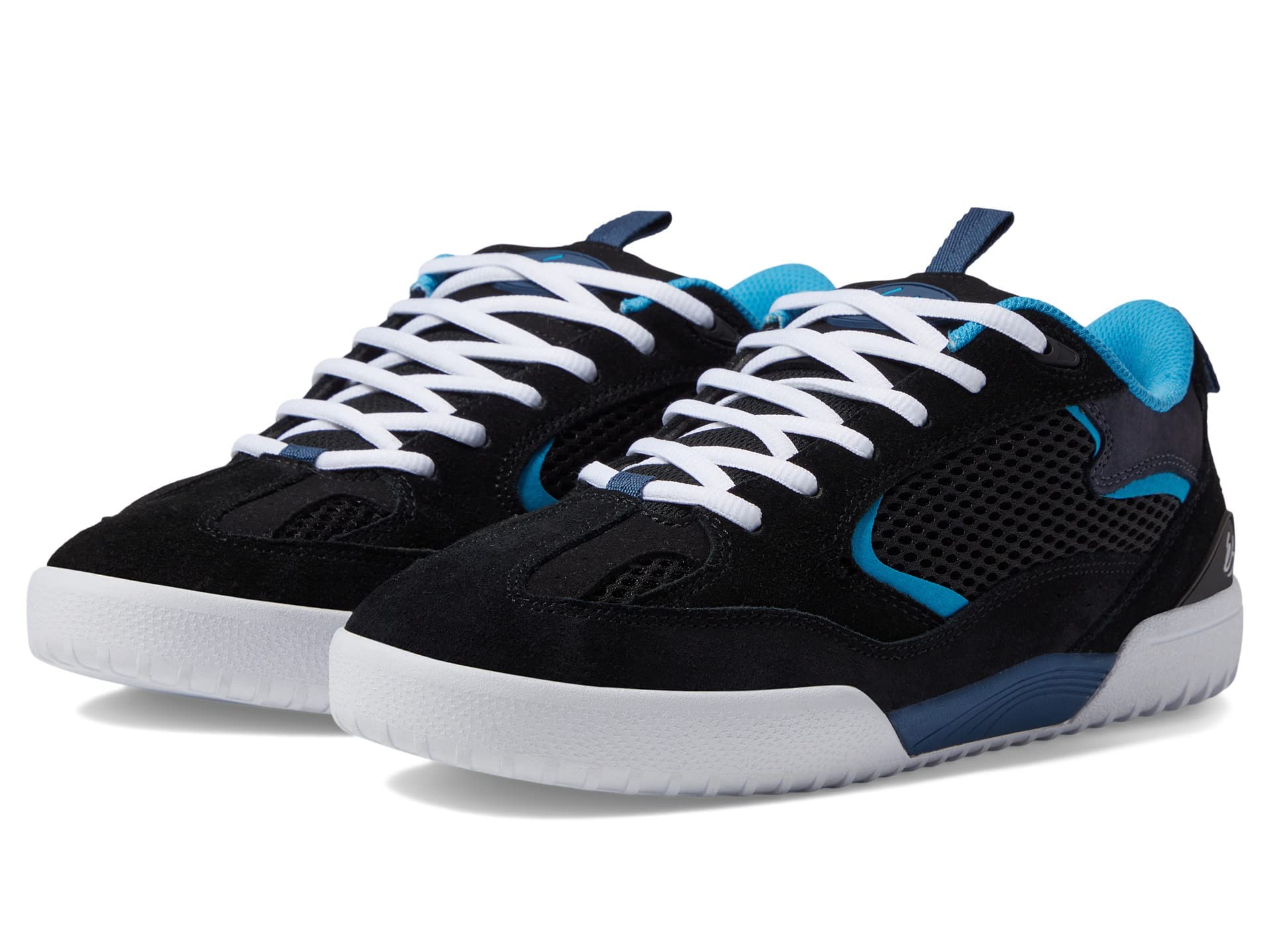 SE Men's Sneakers Skate Shoe, Black/Blue, 27.0 cm