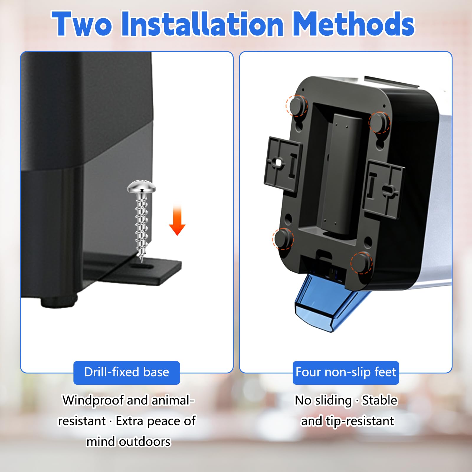 Mangiatoia automatica per pesci, grande capacità da 2,8 l, display LCD del livello della batteria, alimentazione a batteria o a rete, antivento, impermeabile, per interni ed esterni (batterie non