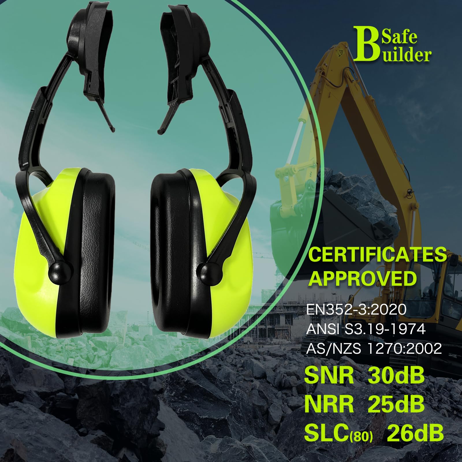 SAFEBUILDER Casco di sicurezza forestale con visiera in rete integrata, paraorecchie, caschi rigidi di sicurezza per motosega 4 in 1