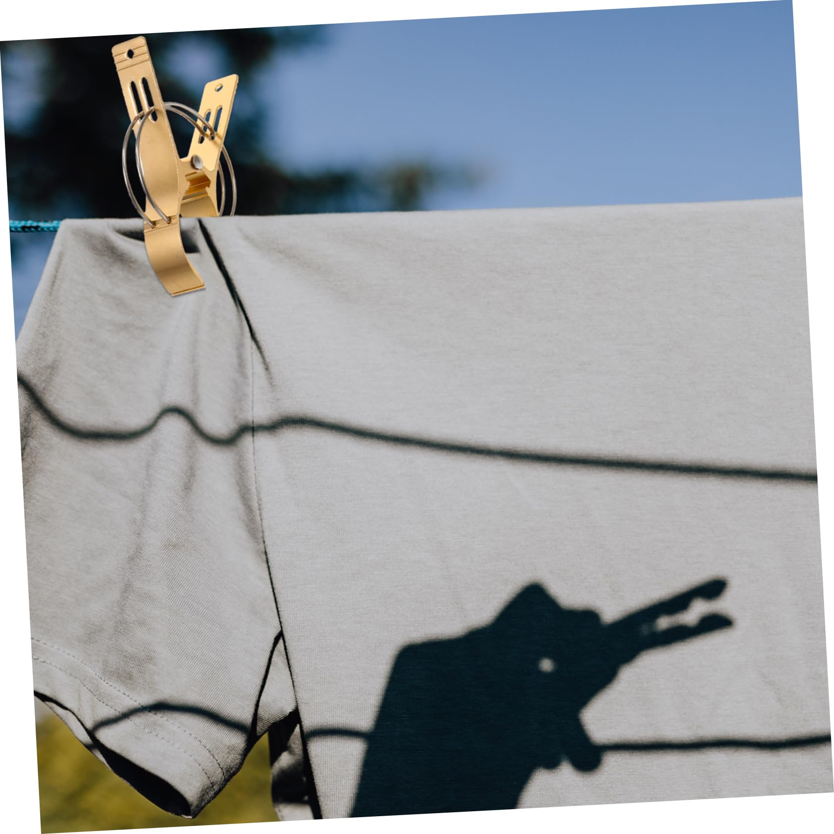 Pinzas Ropa a Prueba de Viento 9piezas Aleación de Aluminio | Resistentes al Viento, para Toallas de Playa y Sujeción Segura, Uso en Viaje E Interior Color Aleatorio