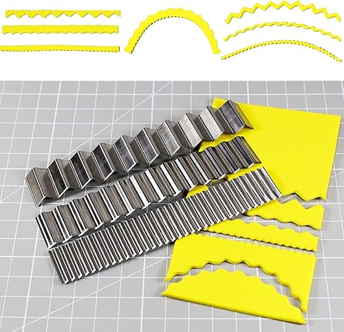 Miniatura 7 de Yayatty Herramientas de arcilla polimérica, rodillo de arcilla acrílica, hoja acrílica, alfombrilla de corte giratoria, cortadores de arcilla