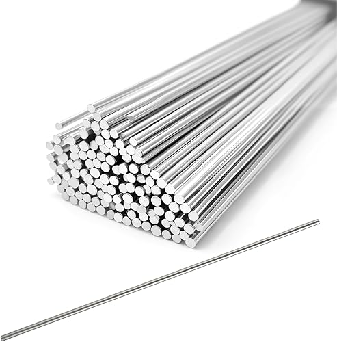 Miniatura 7 de 30 varillas de soldadura de aluminio  Varilla de soldadura universal de baja temperatura de 232 x 13 pulgadas, para aleación de aluminio, aleación