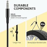 Vista 3 de AILIHEN Paquete de 12 auriculares para aula, con cable y micrófono para estudiantes, adolescentes, biblioteca, Chromebook, laptop, ajustables