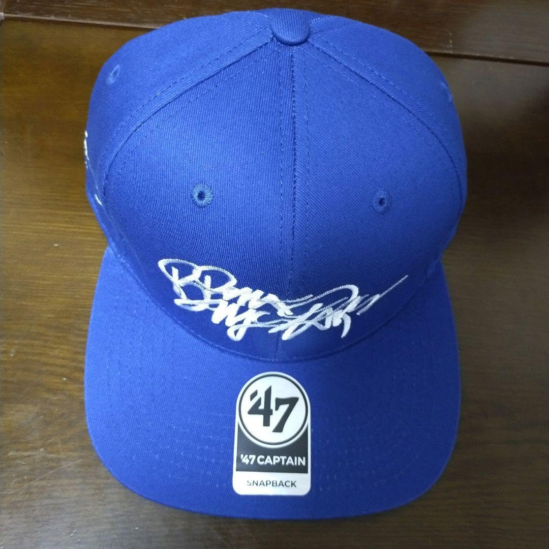 横浜DeNAベイスターズ ファンクラブ限定キャップ 牧選手 BLUE MATES