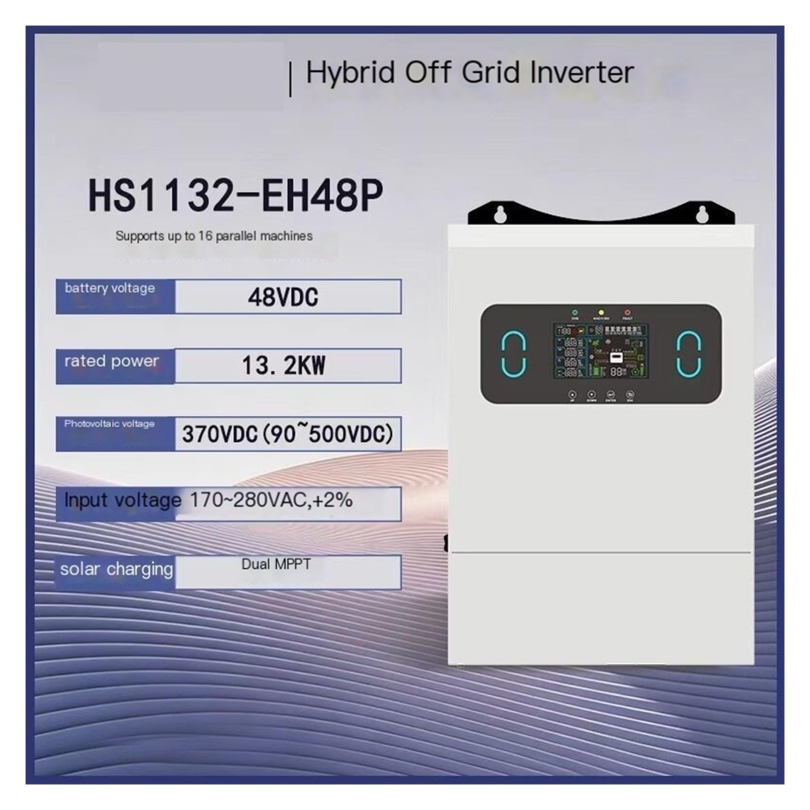 Inverter solare tutto in uno da 48 V 13,2 kW, inverter ibrido